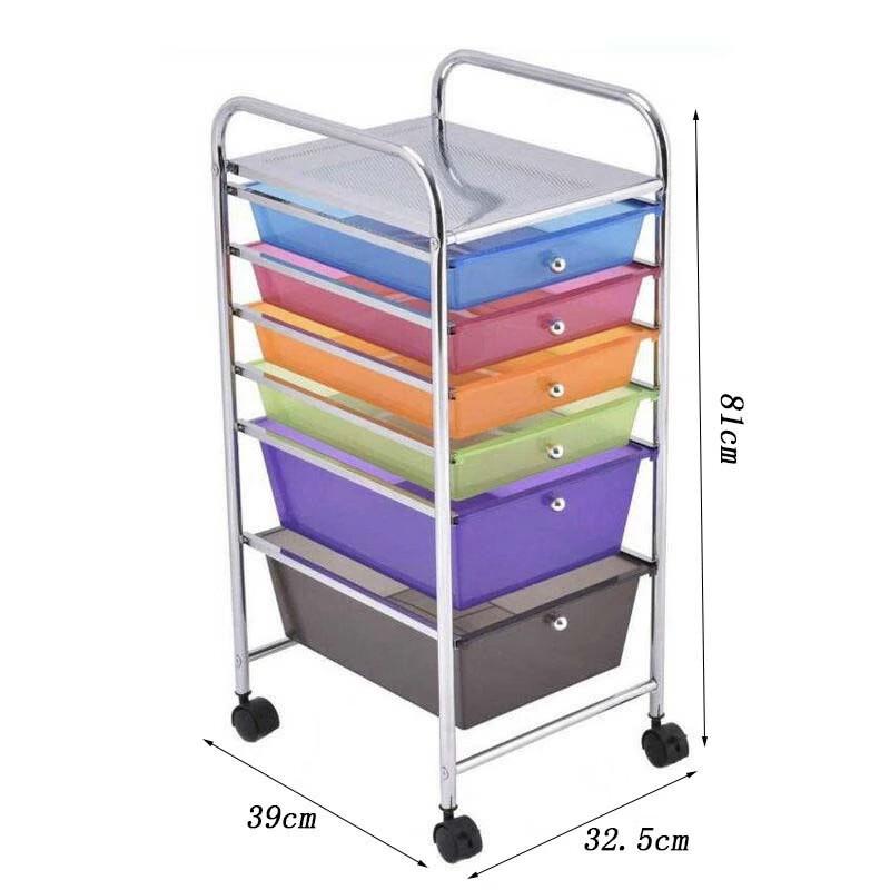 WEZHO Multifunctional Mobile Storage Rack