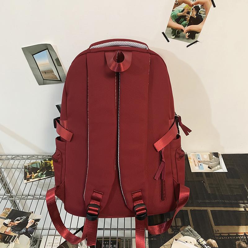 Backpack Men's Large Capacity Computer Travel Backpack Female Junior High School Student Schoolbag