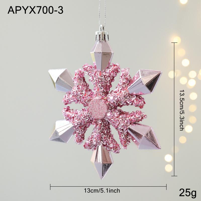 Assorted Christmas Tree Hanging Ornaments – Plastic Festive Decorations In Multiple Fun Styles (Santa, Snowman, Unicorn, Lollipop, Cake & More)