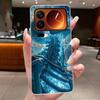 Fashion Night Owl Pattern Phone Case For Xiaomi 17 Pro Xiaomi 17 Pro Max Transparent TPU Soft Cover Shockproof Couple Shell