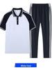 Summer Short-Sleeve School Uniforms for Primary & Middle School Students, Boys & Girls, Junior High & High School, College Style Class Sets.