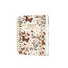 A5 Agenda Book Floral Pattern Daily Planner Book Portable 2027 Schedule Book  Students