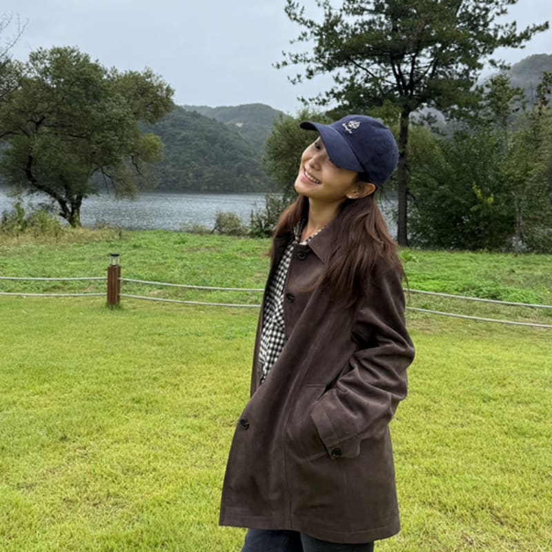 

kuho plus Signature Logo Ball Cap Navy (KE588BM02R) Navy