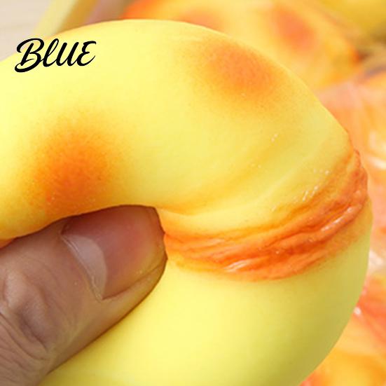 Relaxation Egg Tart Toy Simulation Squeeze Slow Rising Stress Rebound Ball Decompression Realistic Food Fidget Sensory