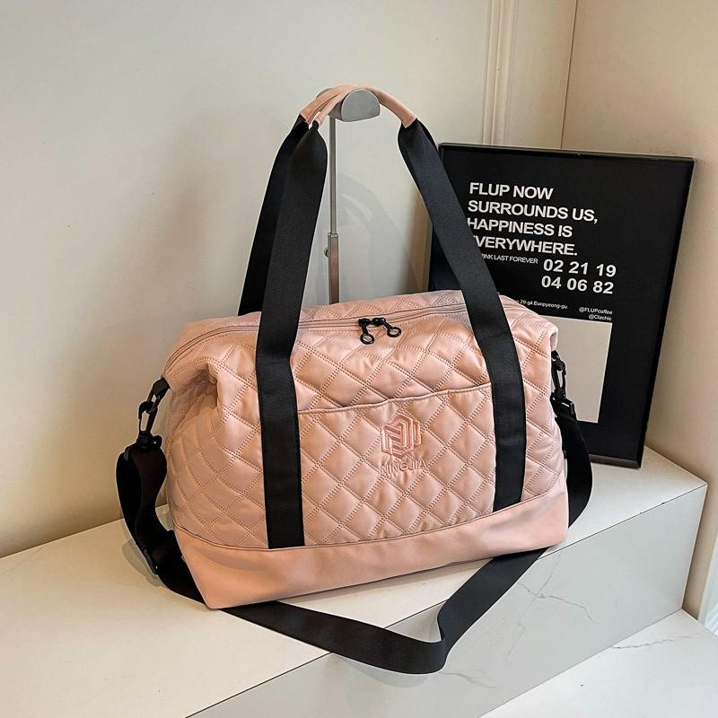 Premium Sense Large-capacity Travel Bag Sports Fitness Bag Short-distance Business Travel Bag Portable Messenger Yoga Bag