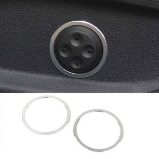 For Benz GLC X253 2016- Cover Trim Aluminum Silver Seat Adjust Handle Button