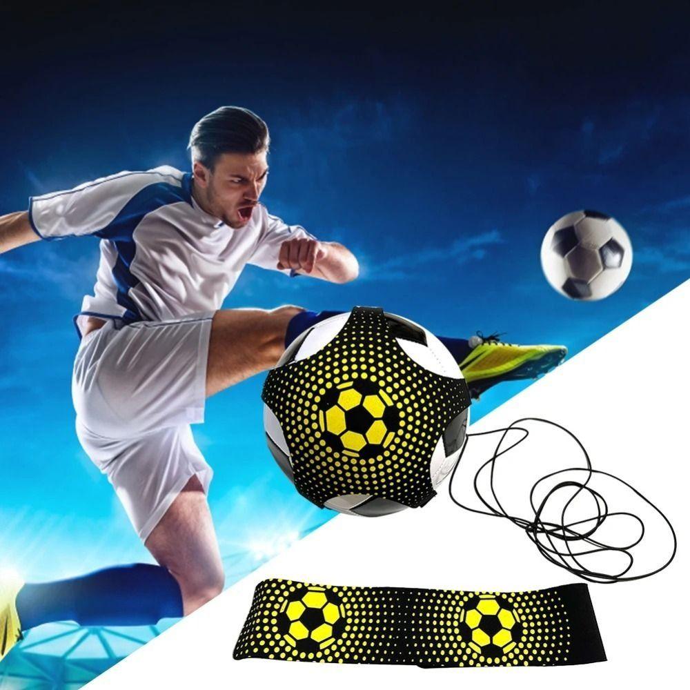 Adjustable Football Training Equipment Kicking Soccer Trainer Belt  Team Sports