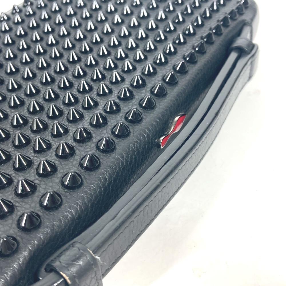 Christian Louboutin 1165043 Hand Bag PANETTONE Studded travel case Long Wallet