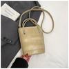 Premium hand bag women's new trendy fashion texture shoulder bag crossbody bucket bag