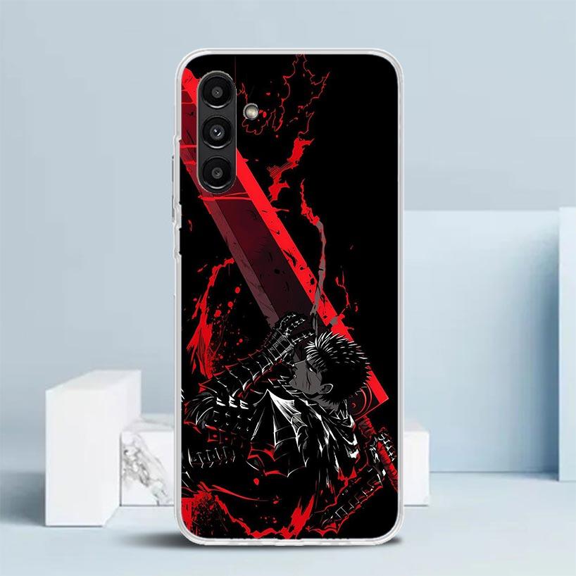 G-Guts B-Berserks Anime Phone Case For Samsung Galaxy A17 A37 A57 A16 A15 A14 A13 A56 A55 A54 A53 A36 A35 A34 A33 A26 A25 A24 A2