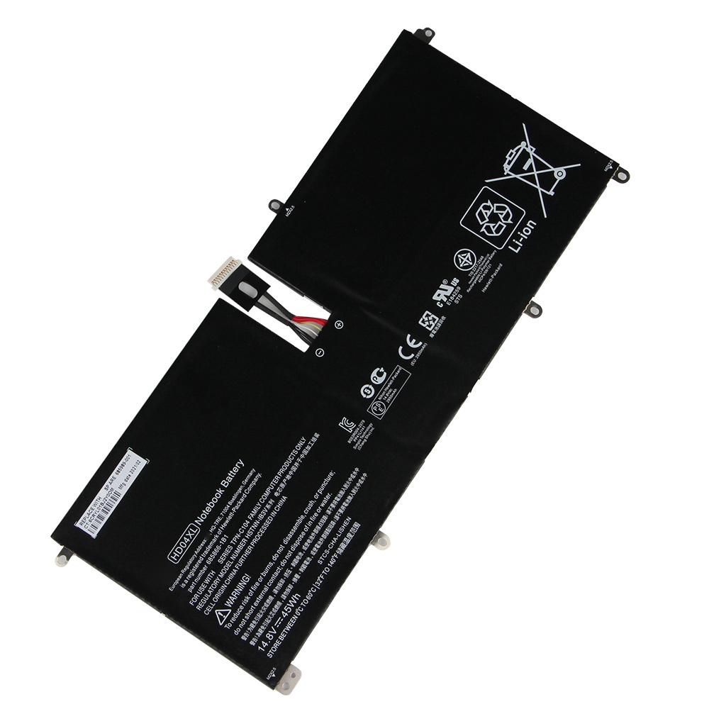 Rechargeable Lithium Battery For HP Envy Spectre XT HSTNN-IB3V 13-2120tu TPN-C104 13-2095ca 685989-001 HD04XL Laptop Battery 45Wh