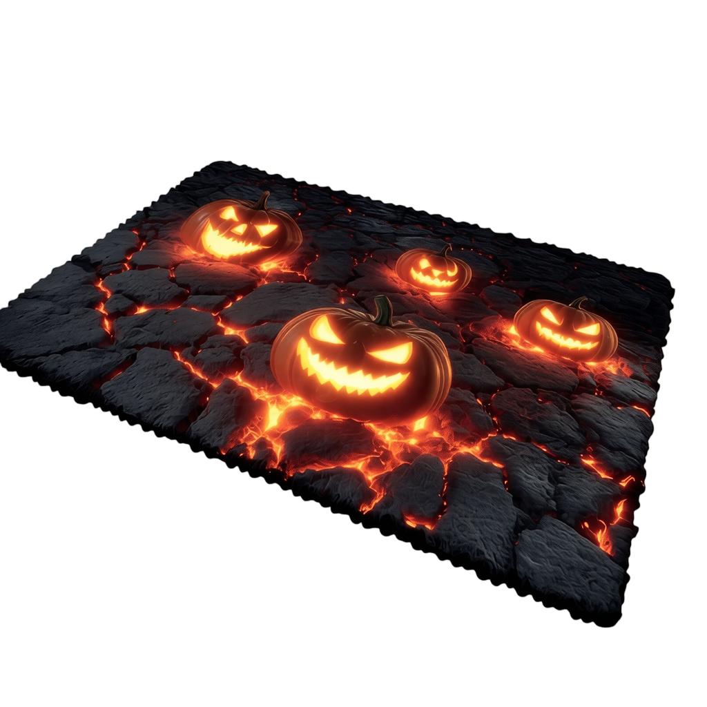 Halloween 3D Decorative Wear- Carpet for Entryway Foyer, 40 60