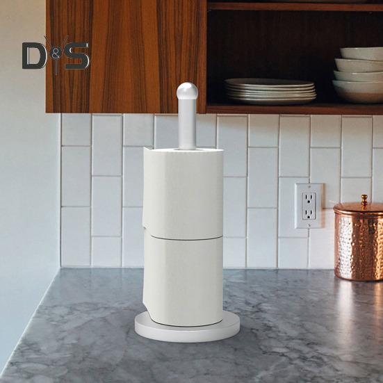Håndkleholder for benkeplater med vektet anti-skli base Rustsikker, korrosjonsbestandig, papirhåndkleholder i rustfritt stål