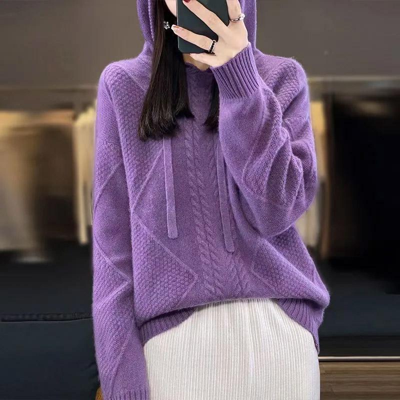 Pulover pentru Femei Toamnă Iarnă Pulover Îngroșat Cald Tricotat Elastic Mânecă Lungă Jumper Oversize Topuri