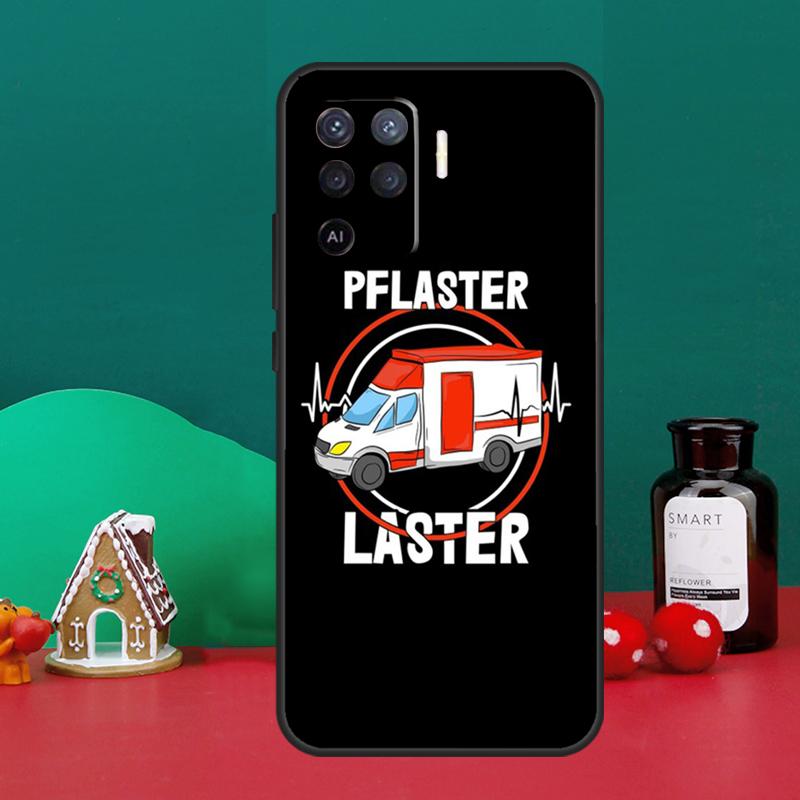 Ambulance EMS EMT Paramedic Case For Oppo A5 A6 Pro A15 A18 A38 A58 A78 A98 A54 A74 A94 A17 A57 A80 A60 A40 A16 A76 A96