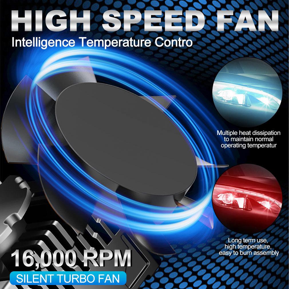 2 buc 60000Lm D1S D3S Becuri LED Far D2S D4S D8S D1R D2R D3R D4R D8R LED Turbo 30SMD CSP Lumini Pentru Lampa Auto Canbus 100W 6500K Far