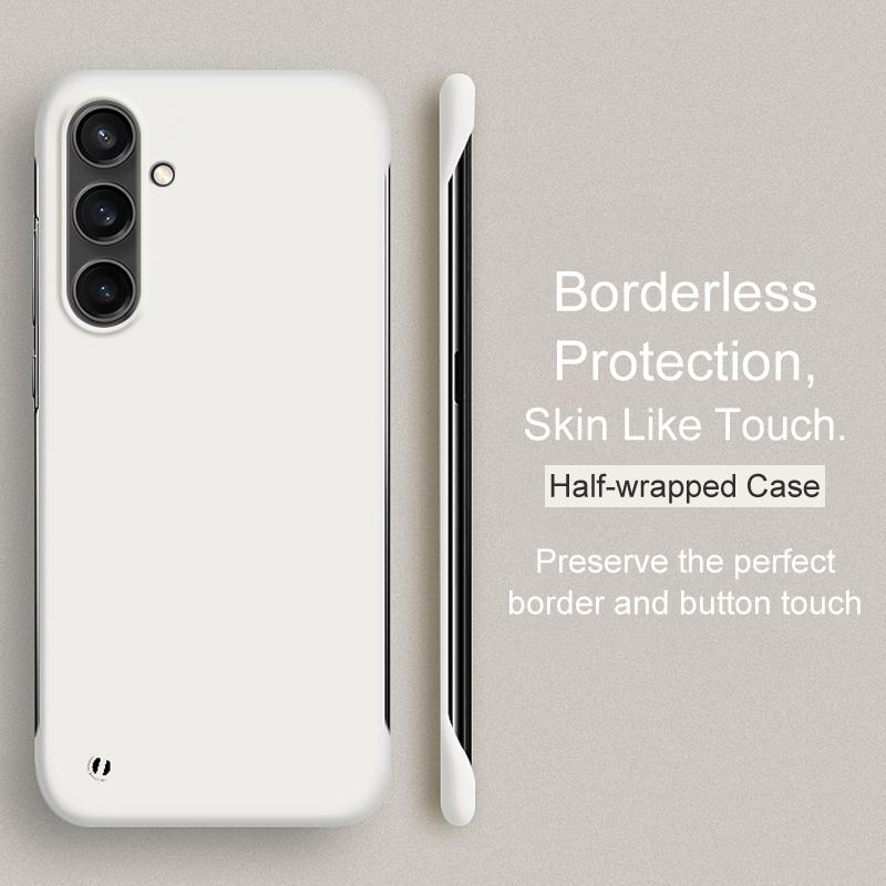 Borderless Candy Color Hard PC Case For Samsung Galaxy S26 Ultra S25FE S24 S23 S21FE S22 Ultra-Thin Matte Cover