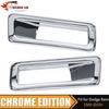 Chrome Rear License Plate Lamp Cover Decor Frame for Dodge Ram 1500 -2025