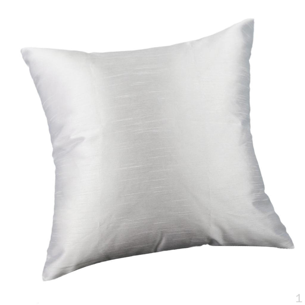 

Toss Solid Cushion Cover For Couch Sofa White-50x50cm