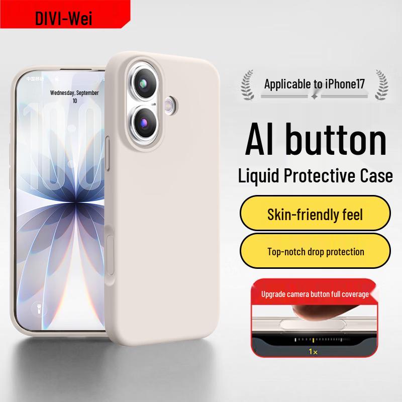 DIVI iPhone 17 Liquid Silicone Phone Case iPhone 17