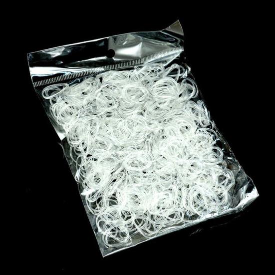 Women Girl Small Rubber Elastic Braiding Hair Band Ponytail Holder Hair Ropes