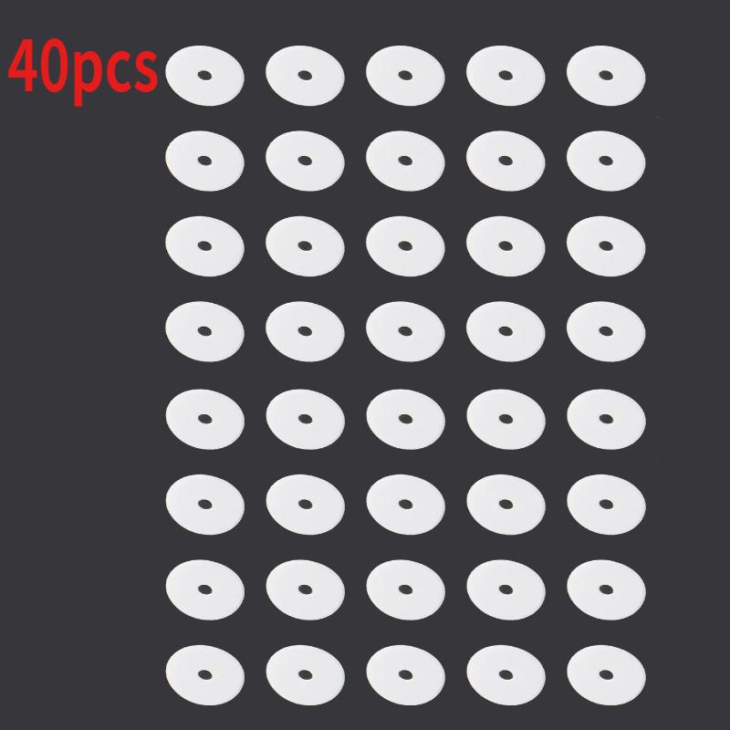 4/20/40pcs Bicycle Presta Valve Sticker Mountain Road Bike Tube Tire Gasket Rim Protective Gas Air Nozzle Glue Pad