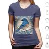 Bluebird Colour 03 T Shirt Big Size 100 Cotton Bluebird Bluebird Art Bluebird Watercolour Bluebird Design Bluebird Feathers