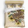 Insects Scarabs Beetles Duvet Cover Bed Bedding Set For Double Home Textile Quilt Cover Pillowcases Bedroom Bedding Set No Sheet