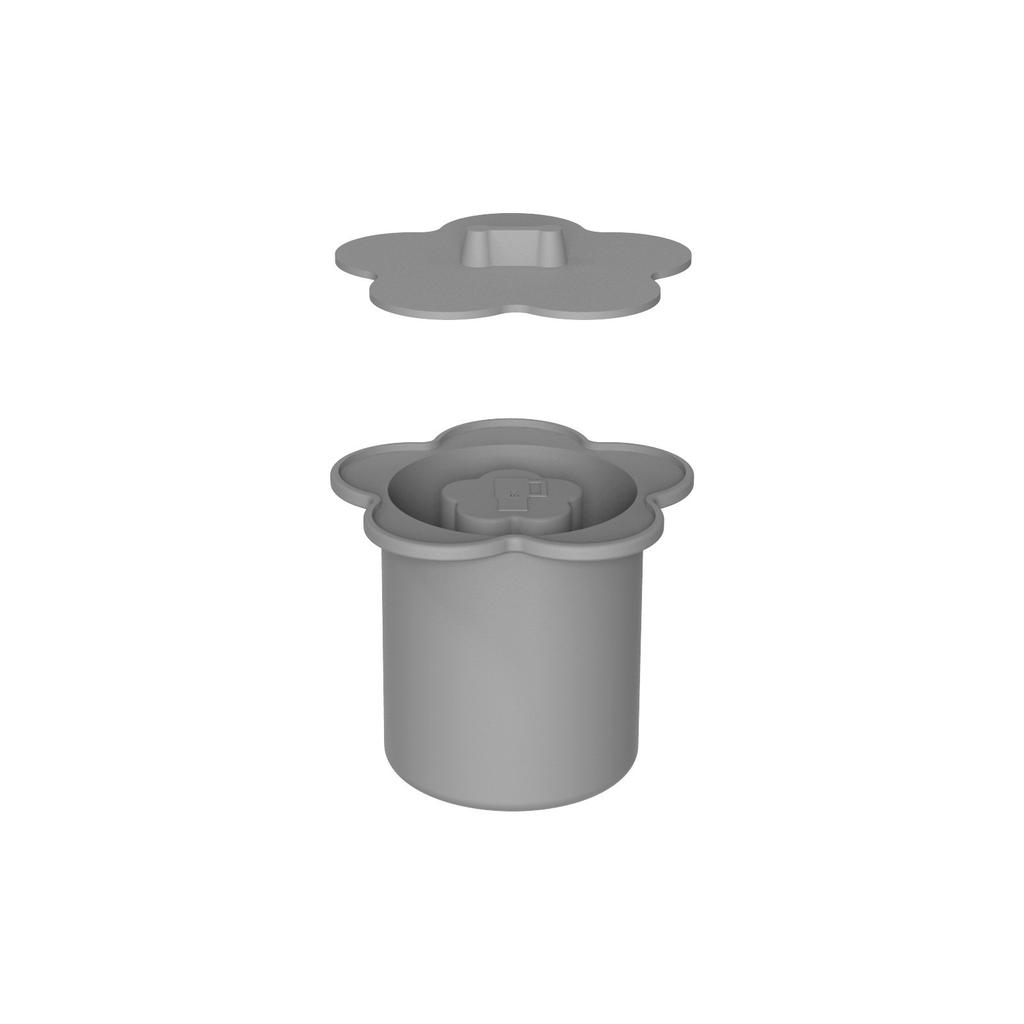 Silicone Ice Tray With Lid, Easy To Remove From The Mold,  Water Cup Ice Tray Mold, 40oz Cylindrical Ice