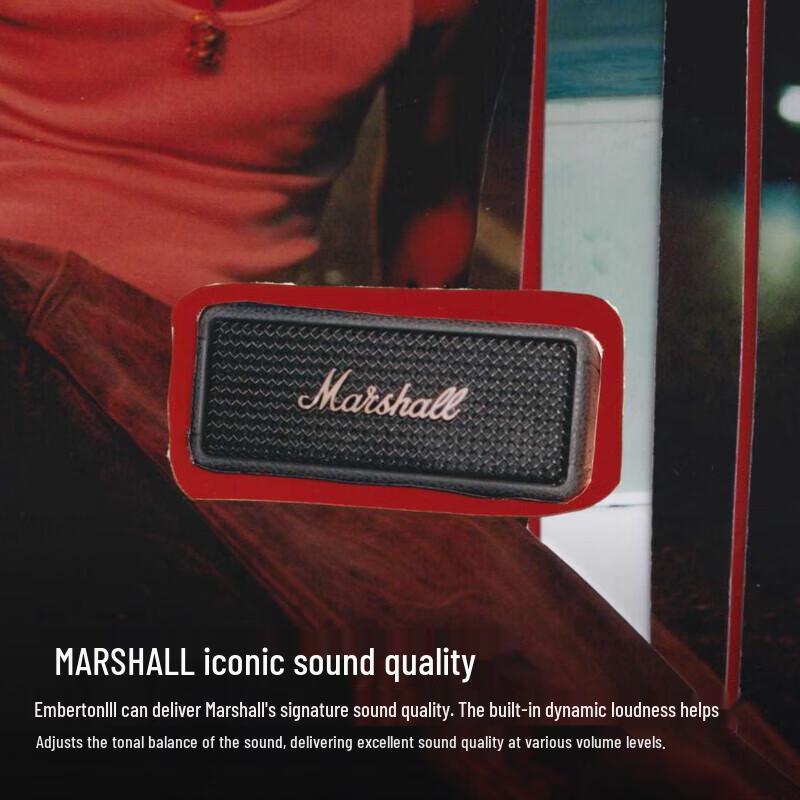 Marshall Emberton III Portable Bluetooth Speaker
