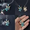 Impact Genshin Game Xiao Haracter Peripheral Necklace Pendant Colors In