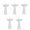 Premier Floating Angels Christmas Decoration (Pack of 5)