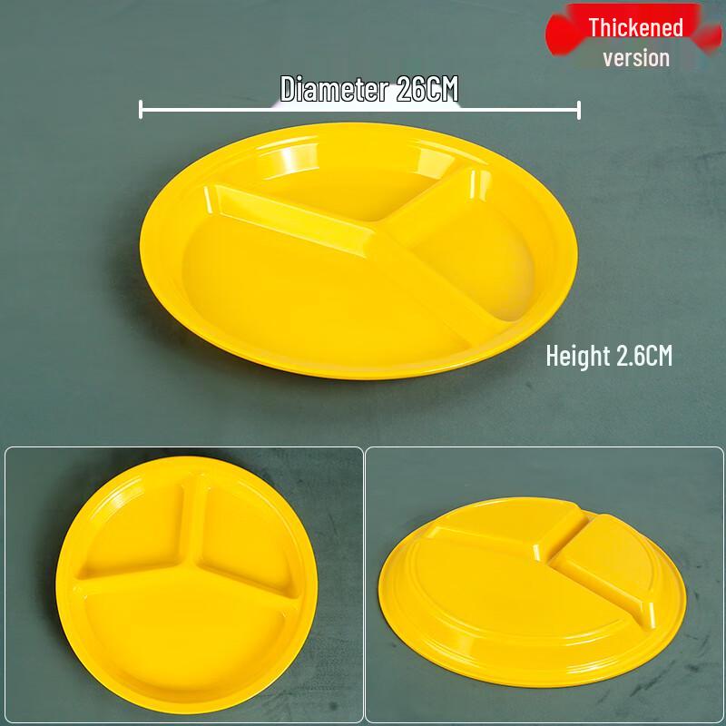 Melamine Compartment Lunch Tray