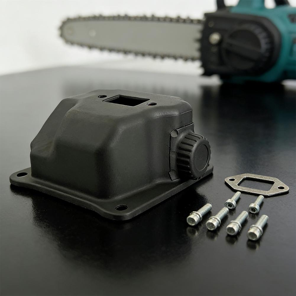 Dual Port Muffler Kit For Stih= 044 046 MS440 MS460 Replaces 1125 140 0612 1128 140 0600 Exhaust Chainsaw Part Garden Power Tool