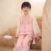 Girls' New Chinese Style Hanfu Tang Suit Set