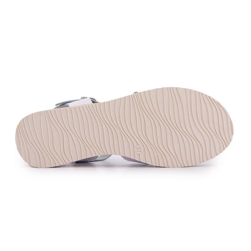 Sandales compensées à brides larges Femme BIOSTOCK