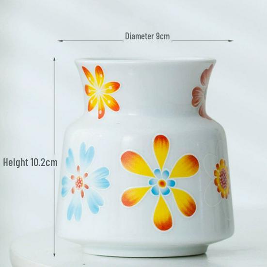 Antique Blue and White Chinese Porcelain Vase - European & American Handicraft for Flower Arrangements