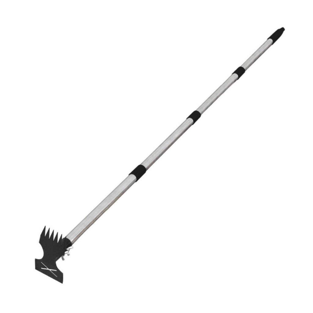 6 Tine Garden Rake Hoe Heavy Duty ScrewFixed Connection Manual Weeding