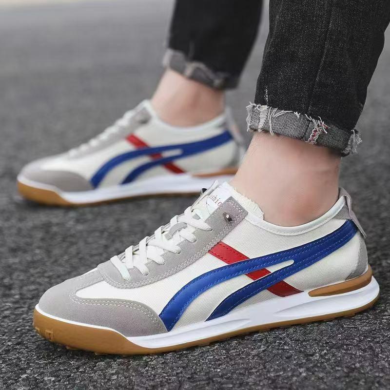 Four Seasons Board Shoes Flat Heel Fashion Comfortable Breathable Sports Casual Shoes Versatile Men's Trend Shoes