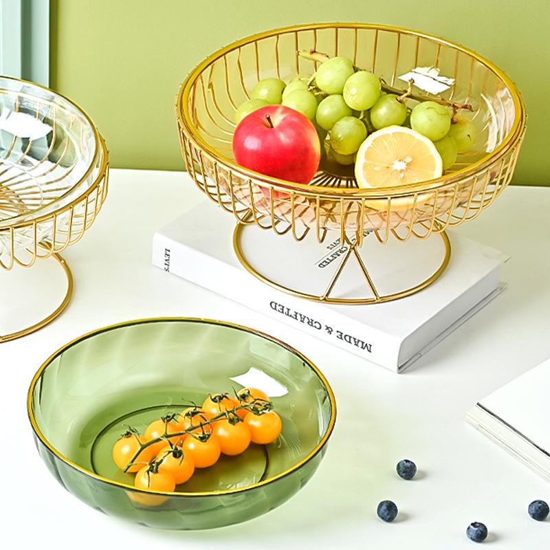 Elegant Fruit and Snack Display Tray for Living Room Coffee Table