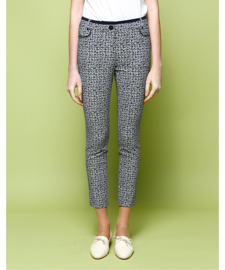 OLIVIALAUREN Graphic Print Skinny Pants_2Vopdltm3131