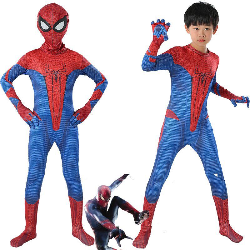 The Amazing Spider-man Peter Parker Costume Zentai Suit For Halloween Party