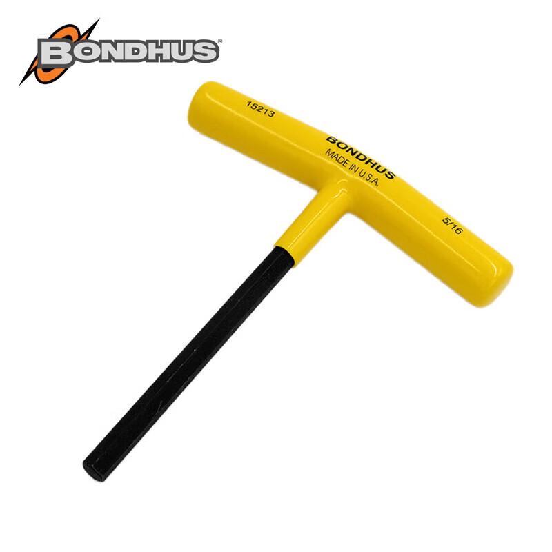 BONDHUS T-Handle Hex Key Wrench 6 inch (152mm) Length