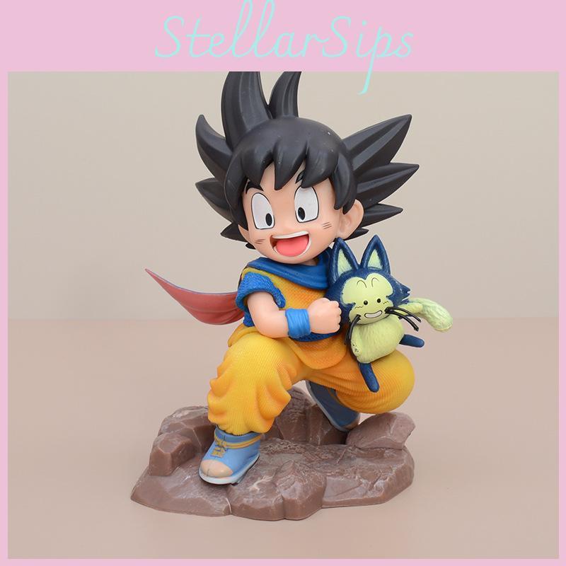 Dragon Ball Puaru Son Goku Pvc Model Ornament For Home Display And Collecting