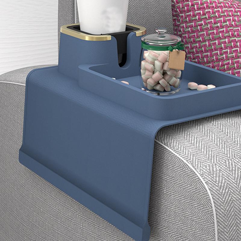Anti-Slip Sofa Coaster Cup Holder Arm Chair Couch Recliner Remote Control Cellphone Organizer Holder Silicone Sofa Armrest Tray