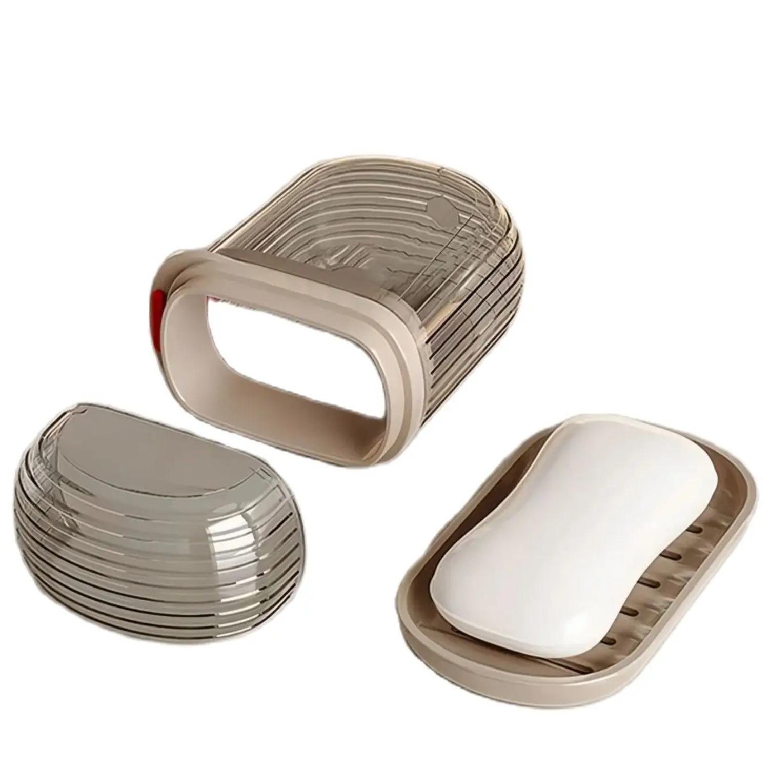 

1pc/2pcs/3pcs Travel Soap Box Portable Soap Box Soap Stick Shower Soap Box Camping Soap Box Gym Soap Box One size fits all