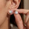 Women's Dazzling Diamond-studded Fashion Minimalist Earrings, Unique and Exquisite, Unisex Trendy Ear Cuffs