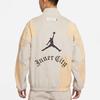 Jordan X HTG Spliced Logo Stand Collar Jacket Men Jacket Cream DJ7976-236