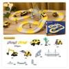 DIY Car Race Toys for Kids Magic Rail Track Sets Flexible Curved Creates Vehicles Toys Plastic Colored Railroad Childern Gifts