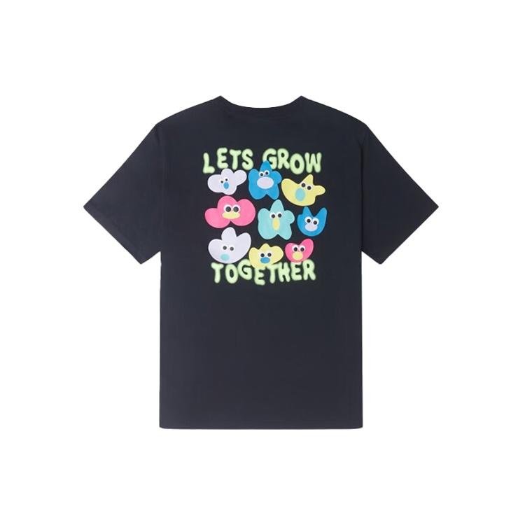 Converse Grow Together T-Shirt Asia Sizing  Black  Men s 10024745-A01 L